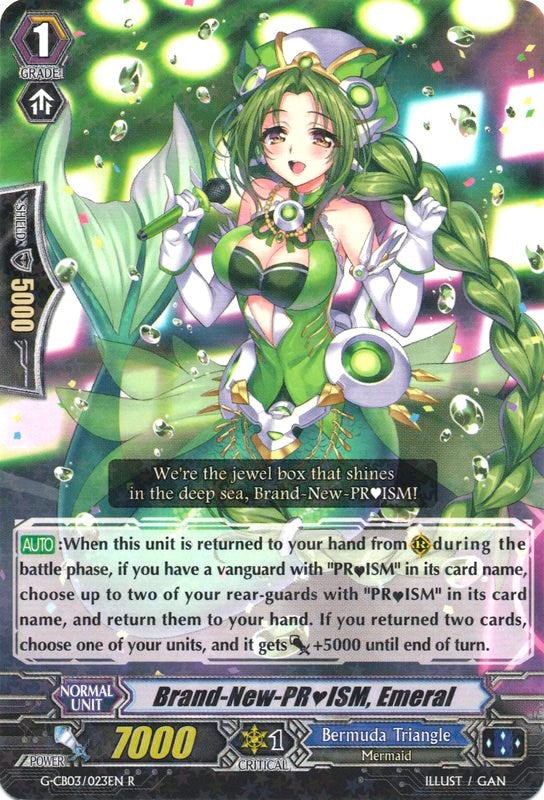 Image of Brand-New-PRISM, Emeral (G-CB03/023EN) [Blessing of Divas]