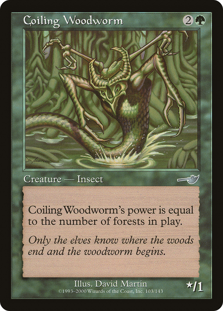 Image of Coiling Woodworm [Nemesis]