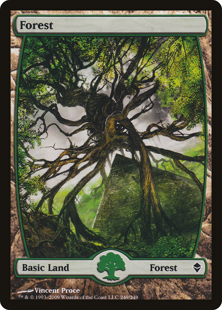 Image of Forest (249) [Zendikar]