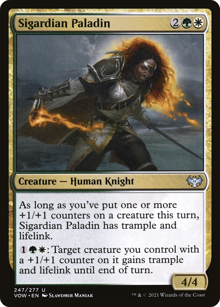 Image of Sigardian Paladin [Innistrad: Crimson Vow]