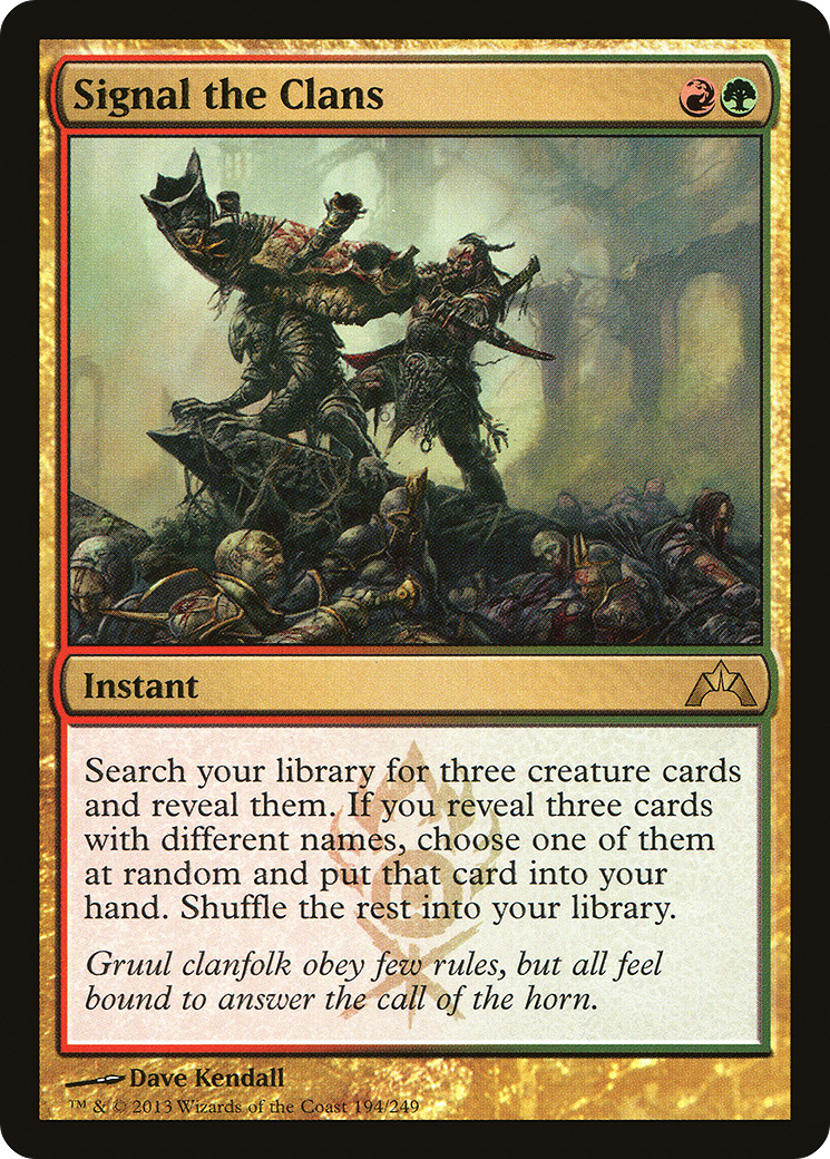 Image of Signal the Clans [Gatecrash]