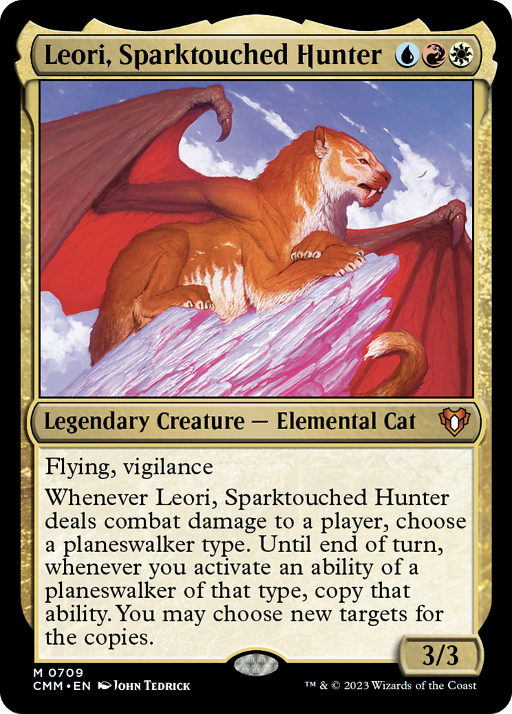 Image of Leori, Sparktouched Hunter [Commander Masters]