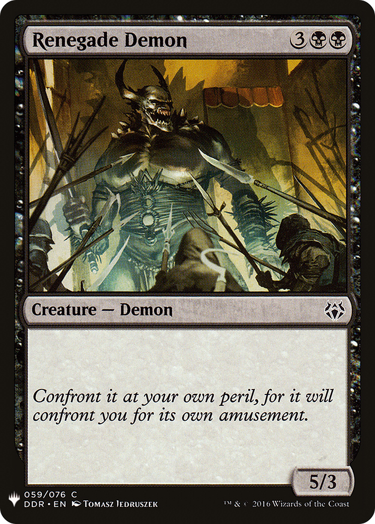 Image of Renegade Demon [Mystery Booster]