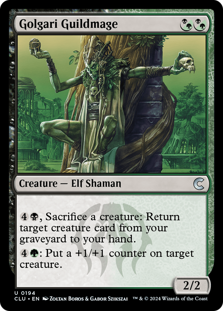 Image of Golgari Guildmage [Ravnica: Clue Edition]