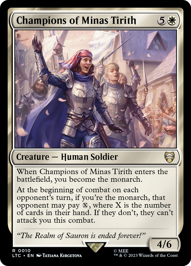 Image of Champions of Minas Tirith [The Lord of the Rings: Tales of Middle-Earth Commander]