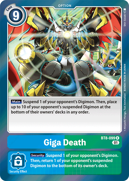 Image of Giga Death [BT8-099] [New Awakening]