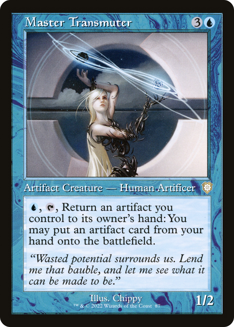 Image of Master Transmuter (Retro) [The Brothers' War Commander]