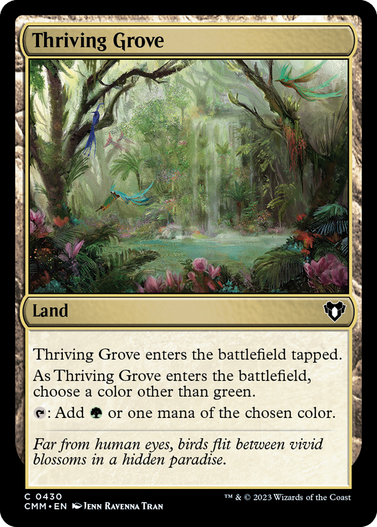 Image of Thriving Grove [Commander Masters]