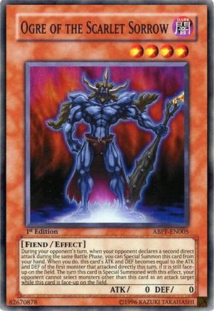 Image of Ogre of the Scarlet Sorrow [ABPF-EN005] Super Rare