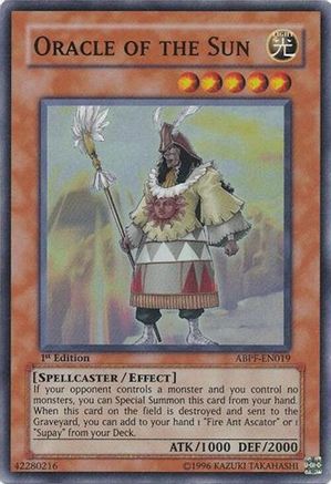 Image of Oracle of the Sun [ABPF-EN019] Super Rare