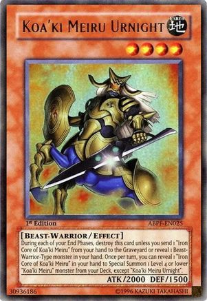 Image of Koa'ki Meiru Urnight [ABPF-EN025] Ultra Rare