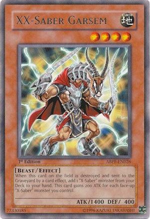 Image of XX-Saber Garsem [ABPF-EN026] Rare
