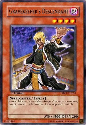 Image of Gravekeeper's Descendant [ABPF-EN028] Rare