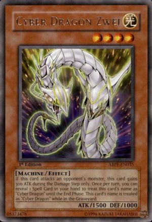 Image of Cyber Dragon Zwei [ABPF-EN035] Rare