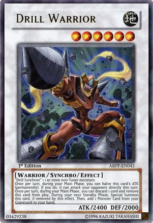 Image of Drill Warrior [ABPF-EN041] Ultra Rare