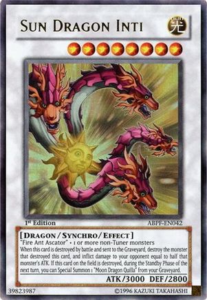 Image of Sun Dragon Inti [ABPF-EN042] Ultra Rare