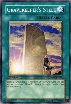 Image of Gravekeeper's Stele [ABPF-EN056] Common