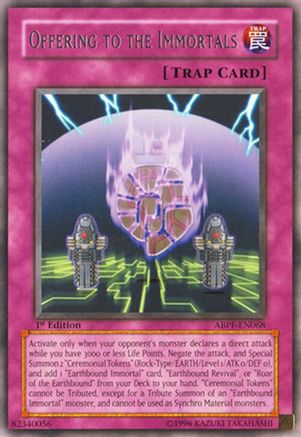 Image of Offering to the Immortals [ABPF-EN068] Rare