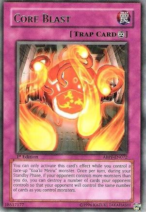 Image of Core Blast [ABPF-EN072] Rare