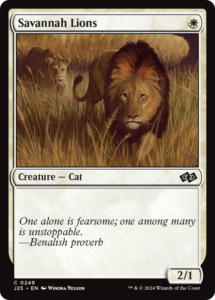Image of Savannah Lions [Foundations Jumpstart]