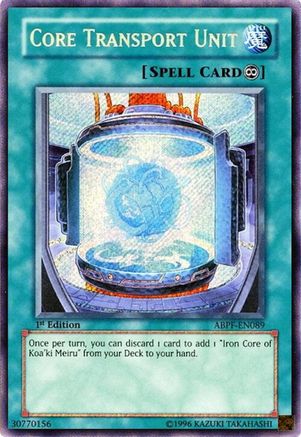 Image of Core Transport Unit [ABPF-EN089] Secret Rare