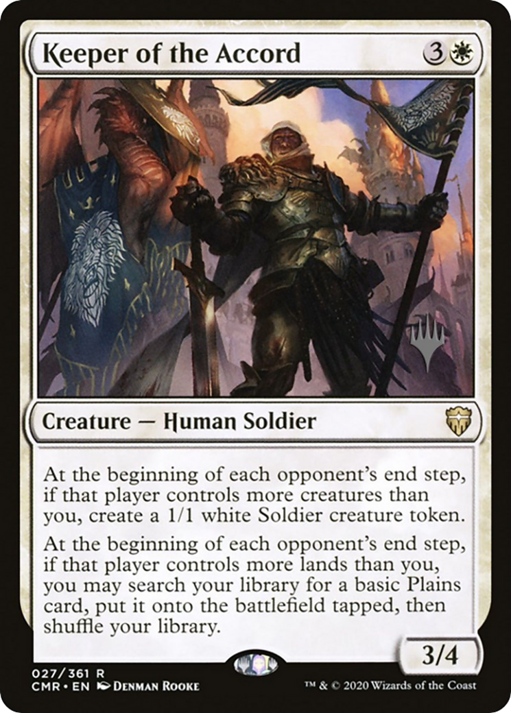 Image of Keeper of the Accord (Promo Pack) [Murders at Karlov Manor Promos]