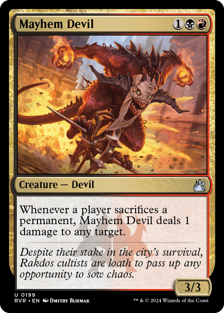 Image of Mayhem Devil [Ravnica Remastered]
