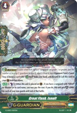 Image of Great Flash, Iseult (G-LD03/003EN) [G-Legend Deck Vol.3: The Blaster]