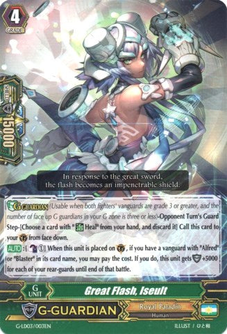 Great Flash, Iseult (G-LD03/003EN) [G-Legend Deck Vol.3: The Blaster]