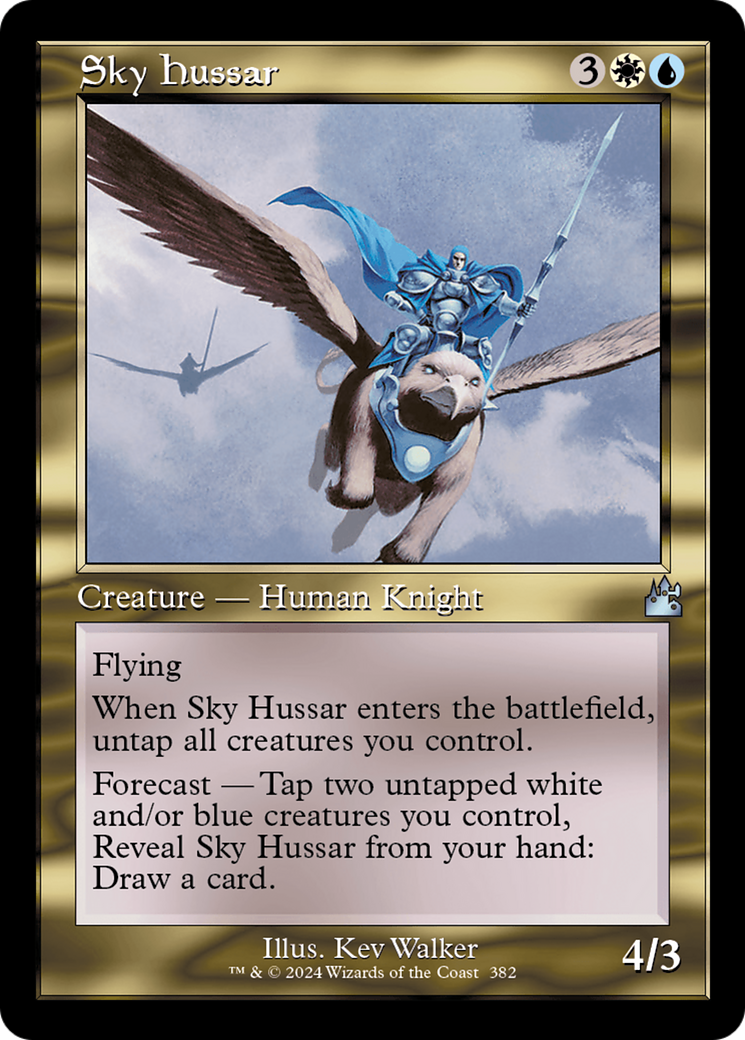 Image of Sky Hussar (Retro Frame) [Ravnica Remastered]