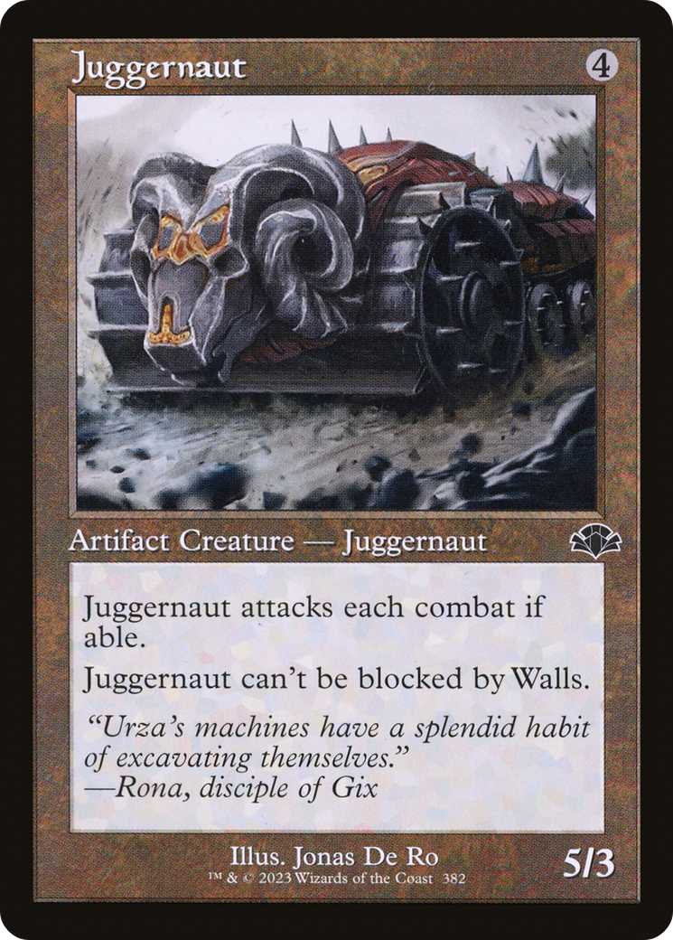 Image of Juggernaut (Retro) [Dominaria Remastered]