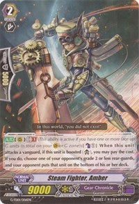 Image of Steam Fighter, Amber (G-TD01/006EN) [Awakening of The Interdimensional Dragon]