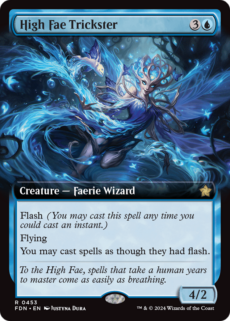 Image of High Fae Trickster (Extended Art) [Foundations]