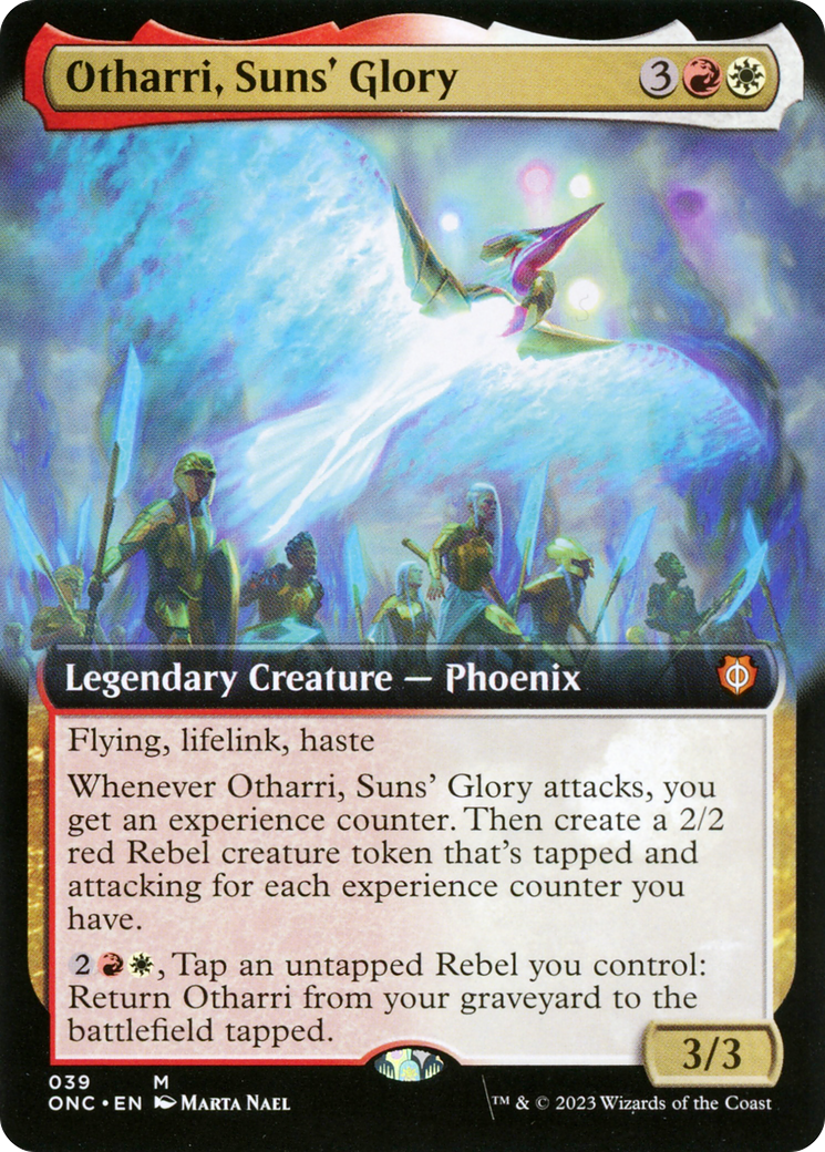 Image of Otharri, Suns' Glory (Extended Art) [Phyrexia: All Will Be One Commander]