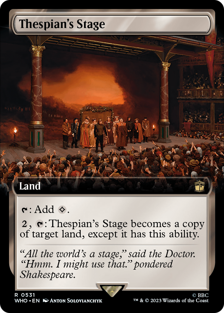 Image of Thespian's Stage (Extended Art) [Doctor Who]