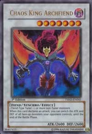 Image of Chaos King Archfiend [TSHD-EN041] Ultra Rare