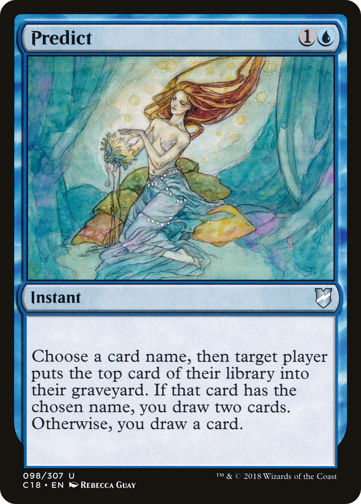 Image of Predict [Commander 2018]