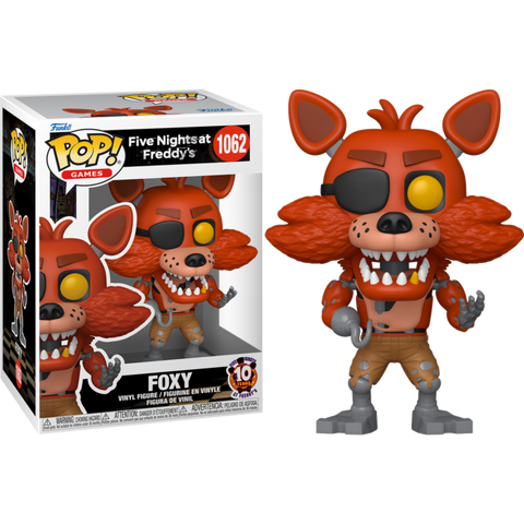 Funko Pop! Games: FNAF 10TH Anniversary Foxy #1062