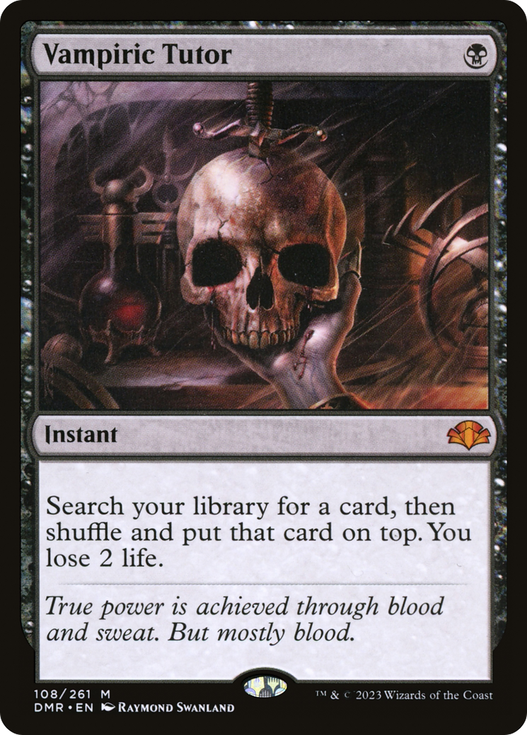 Image of Vampiric Tutor [Dominaria Remastered]