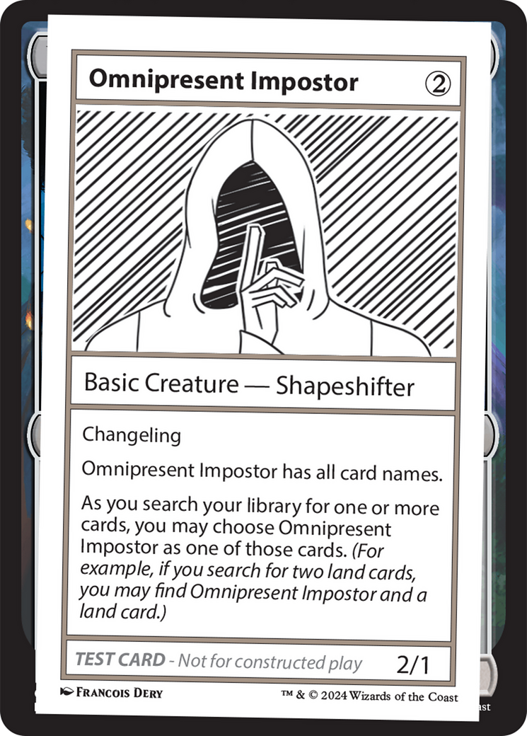 Image of Omnipresent Impostor [Mystery Booster 2 Playtest Cards]