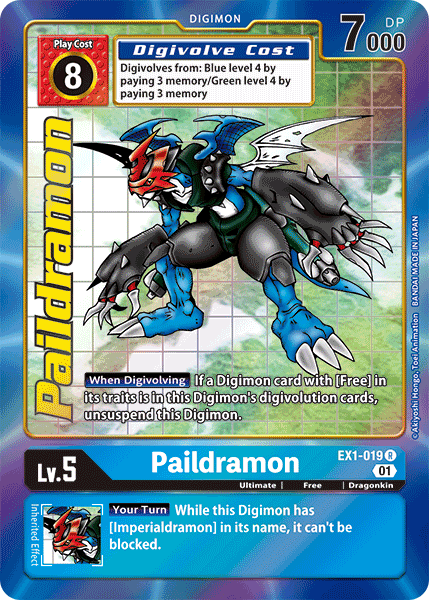 Image of Paildramon [EX1-019] (Alternate Art) [Classic Collection]