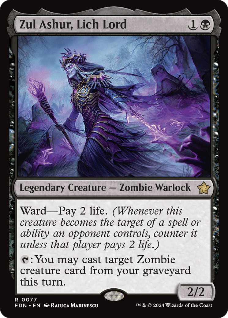 Image of Zul Ashur, Lich Lord [Foundations]
