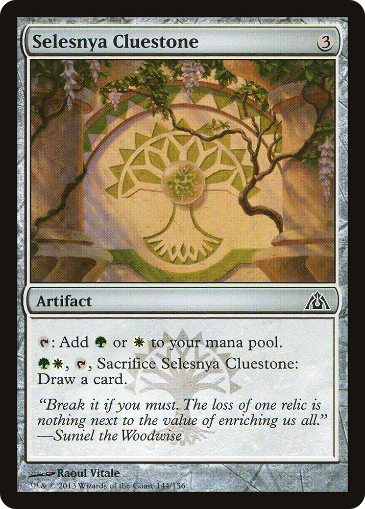 Image of Selesnya Cluestone [Dragon's Maze]