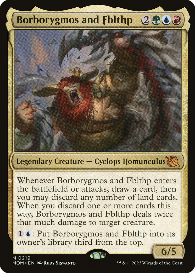 Image of Borborygmos and Fblthp [March of the Machine]