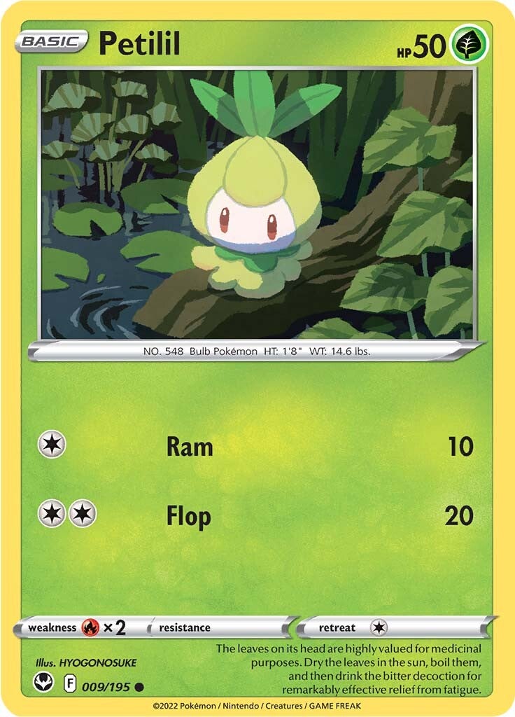 Image of Petilil (009/195) [Sword & Shield: Silver Tempest]