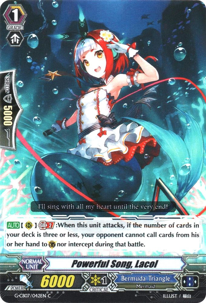 Image of Powerful Song, Lacol (G-CB07/042EN) [Divas' Festa]