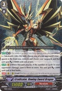 Image of Eradicator, Vowing Sword Dragon (TD09/001EN) [Trial Deck 9: Eradicator of the Empire]