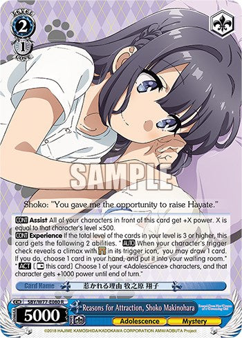 Image of Reasons for Attraction, Shoko Makinohara [Rascal Does Not Dream of a Dreaming Girl]