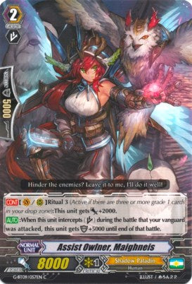 Image of Assist Owlner, Maighneis (G-BT09/057EN) [Divine Dragon Caper]