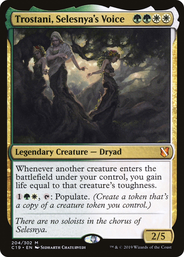 Image of Trostani, Selesnya's Voice [Commander 2019]